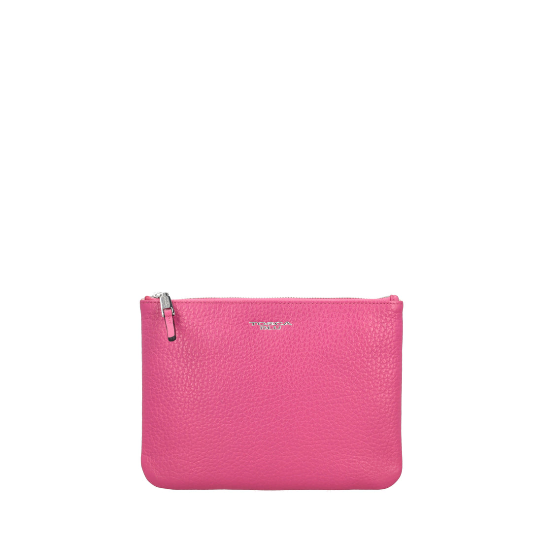Tris clutch bag in fuchsia Citylife leather