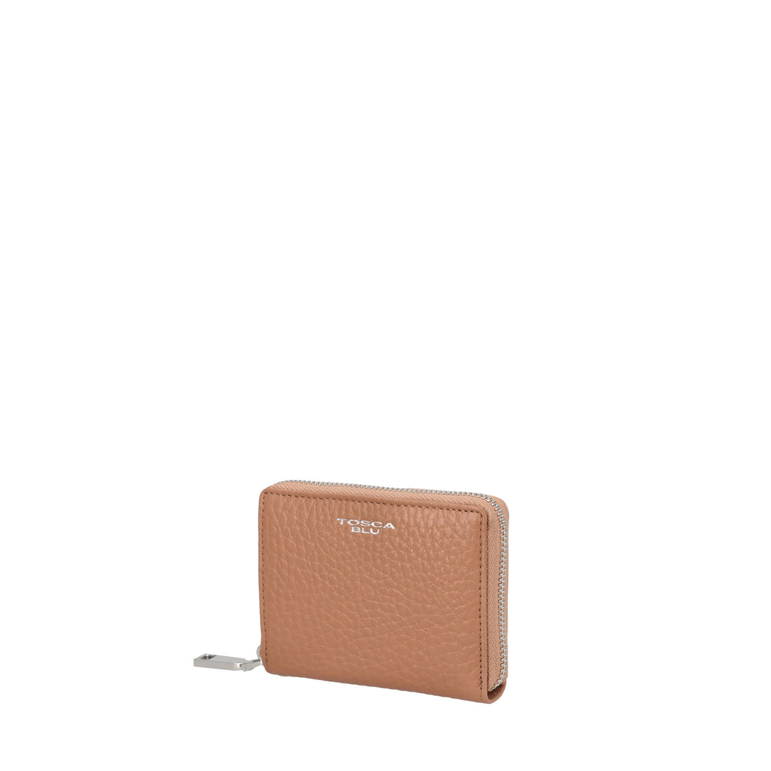 Portafoglio piccolo con zip Citylife colore biscotto