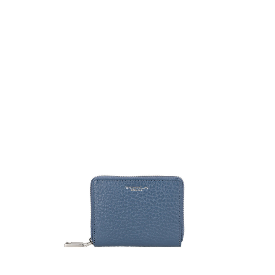 Portafoglio piccolo con zip Citylife colore blu