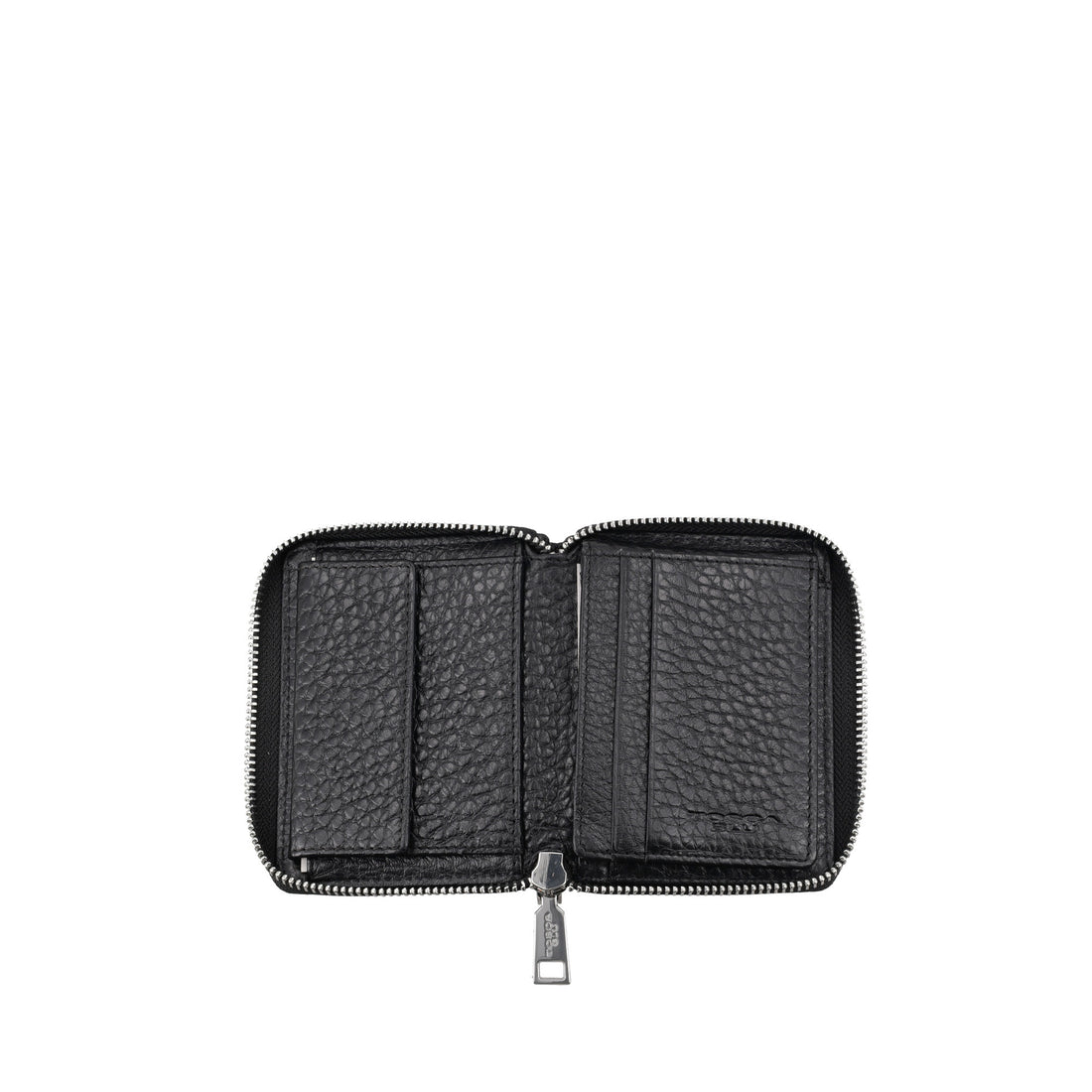 Portafoglio piccolo con zip Citylife colore nero