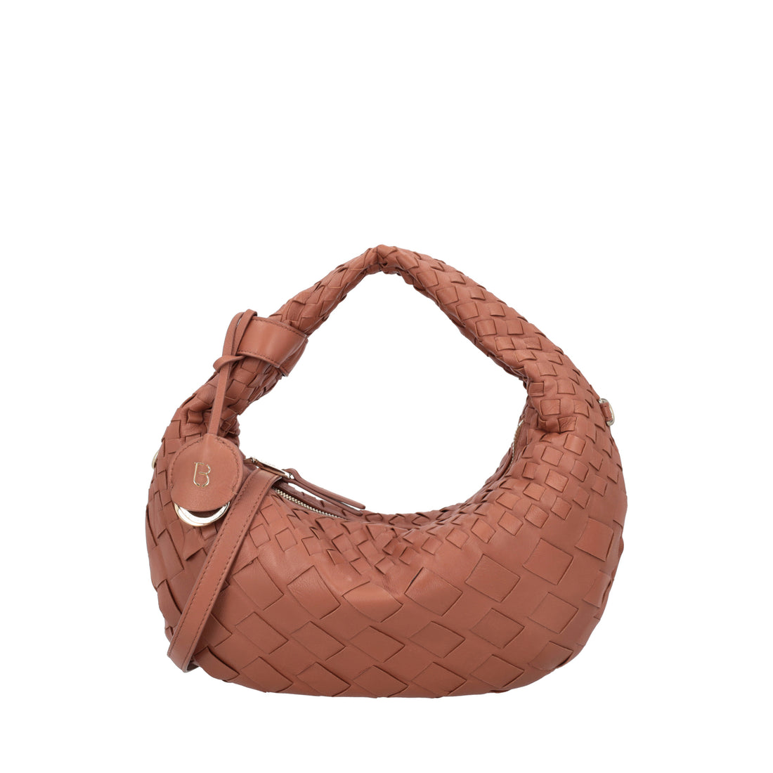 Borsa a mano mini Milano colore cuoio