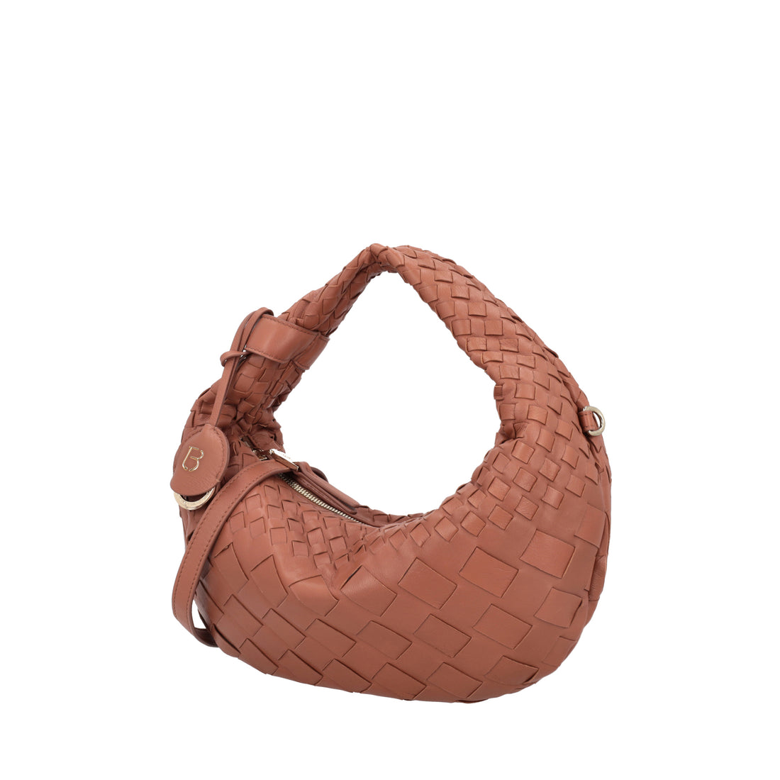 Borsa a mano mini Milano colore cuoio