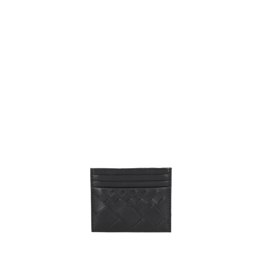 Portatessere in pelle Milano colore nero