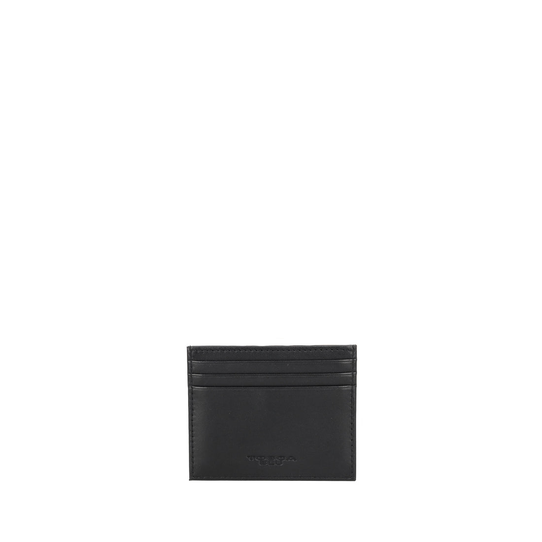 Portatessere in pelle Milano colore nero