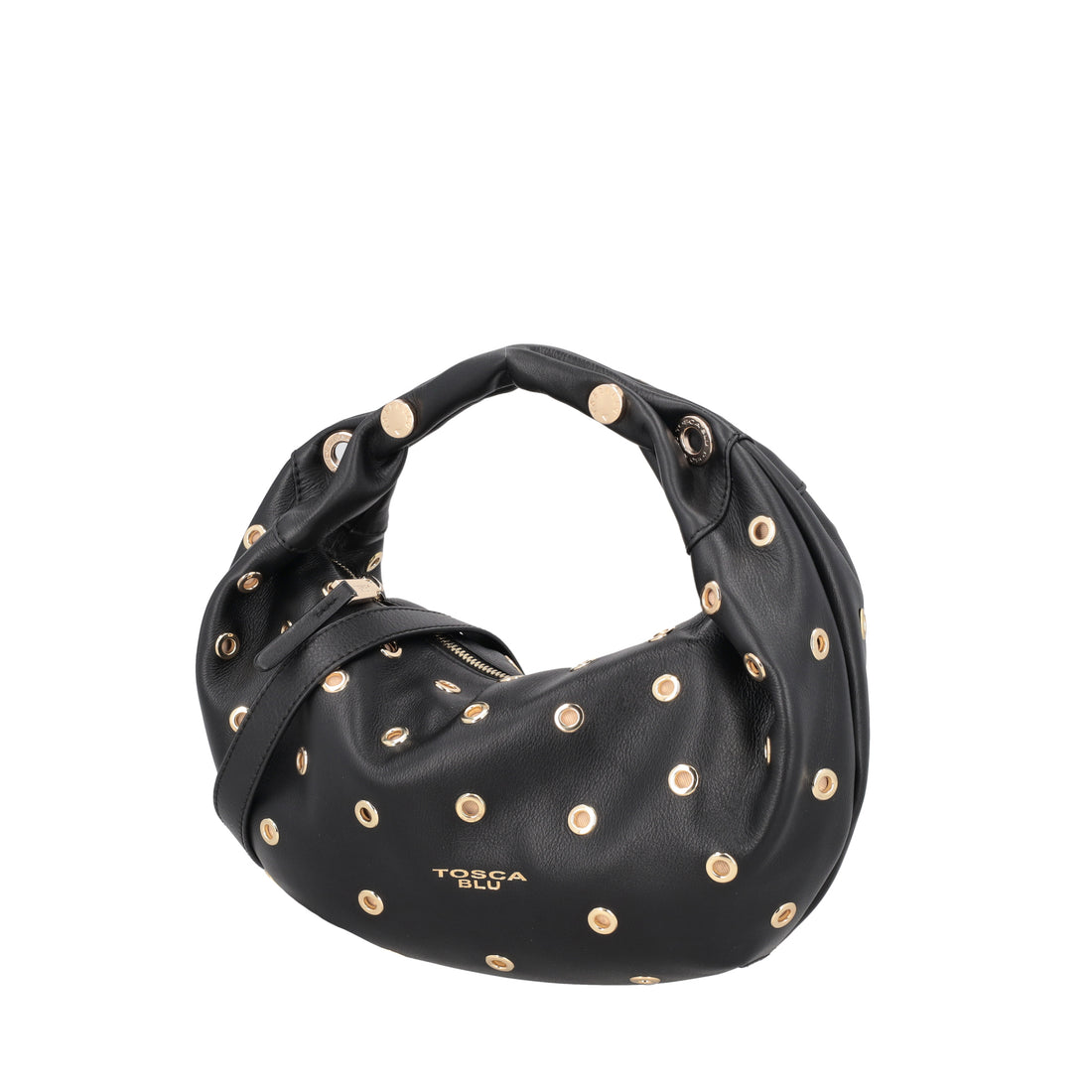 Dubai small shoulder bag with black studs