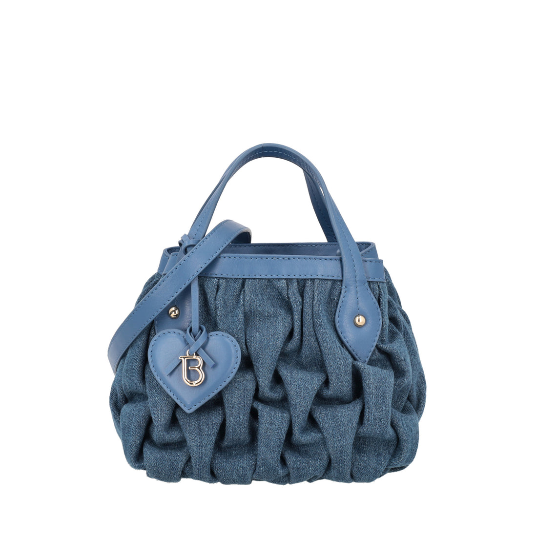 Borsa a mano mini Brooklyn colore blu