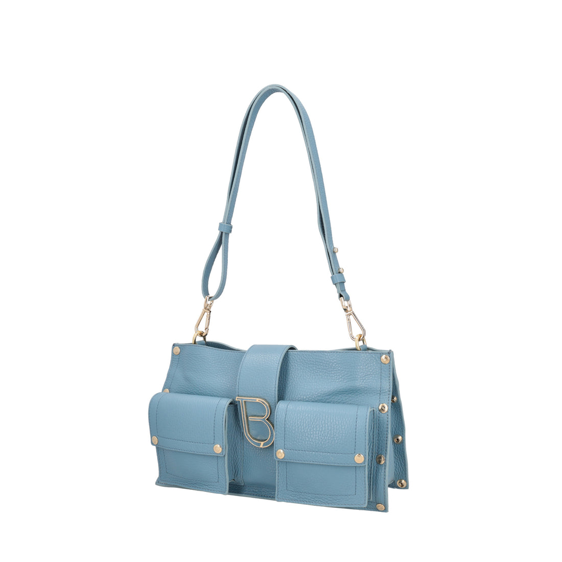 Borsa a tracolla Elodie colore azzurro