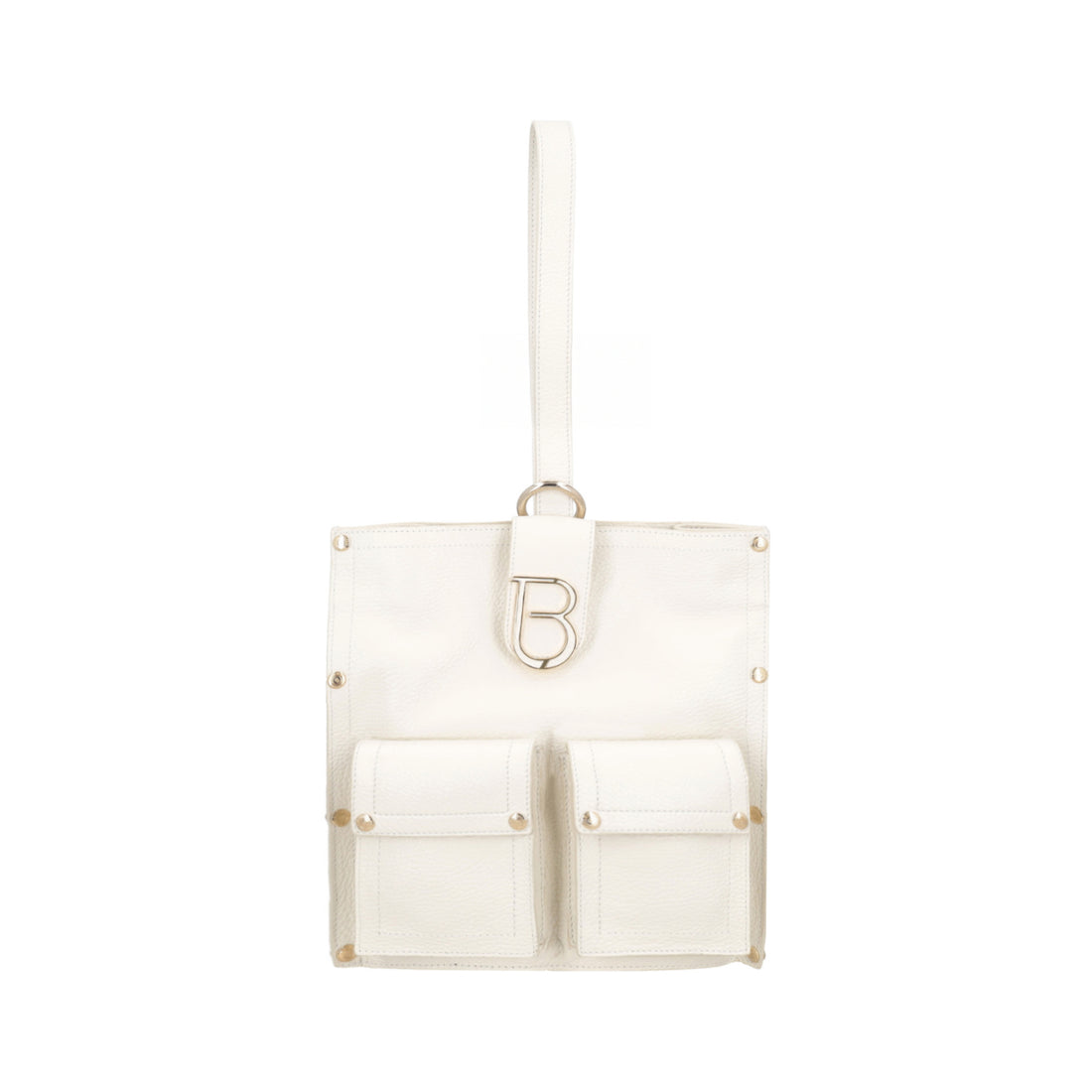 Zaino monospalla Elodie in pelle colore avorio