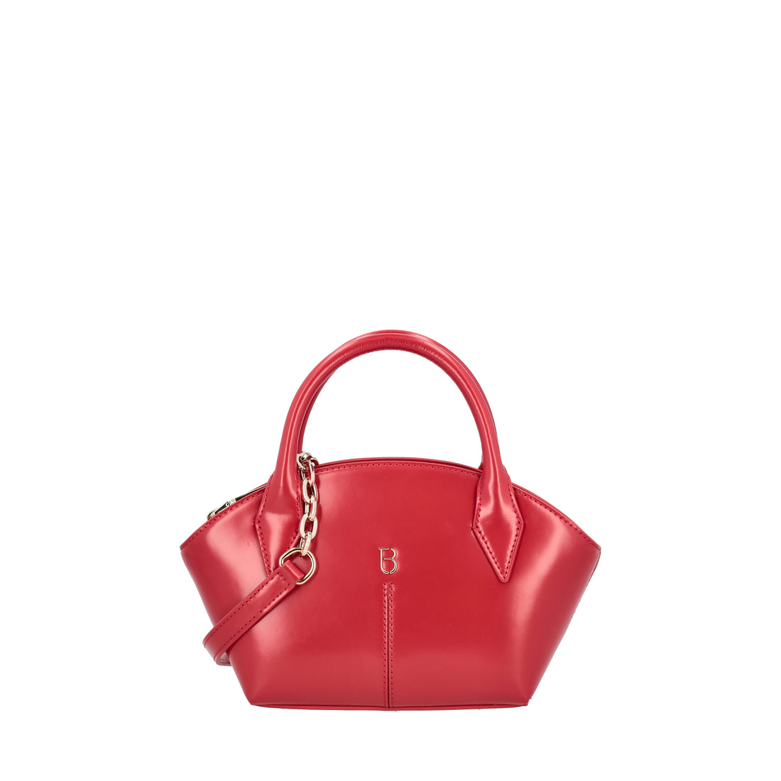 Borsa a mano mini Hollywood colore rosso