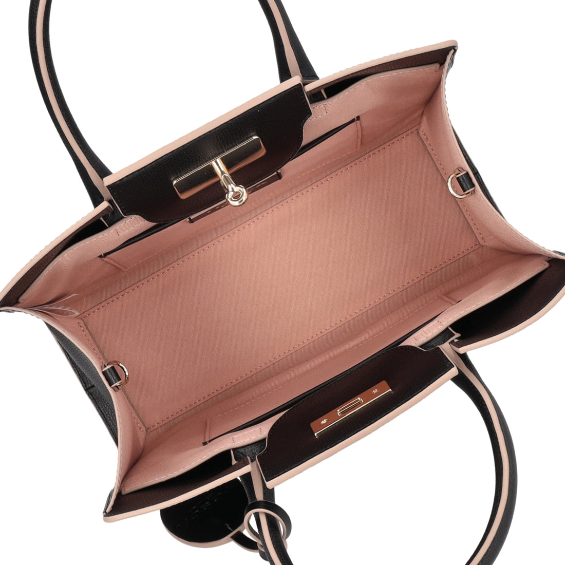 Borsa a mano Blanca in pelle colore nero