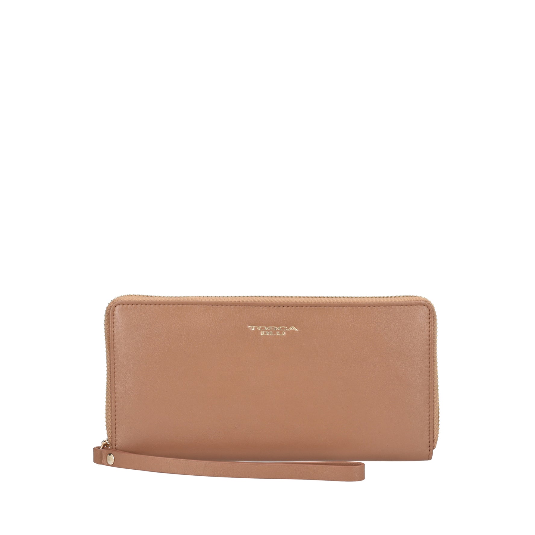 Zip around Daily Wallets biscuit color wallet