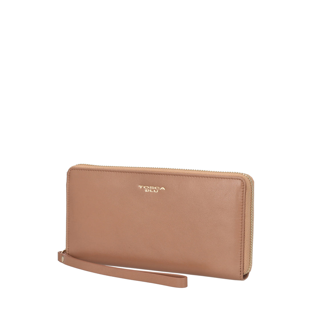 Portafoglio zip around Daily Wallets colore biscotto