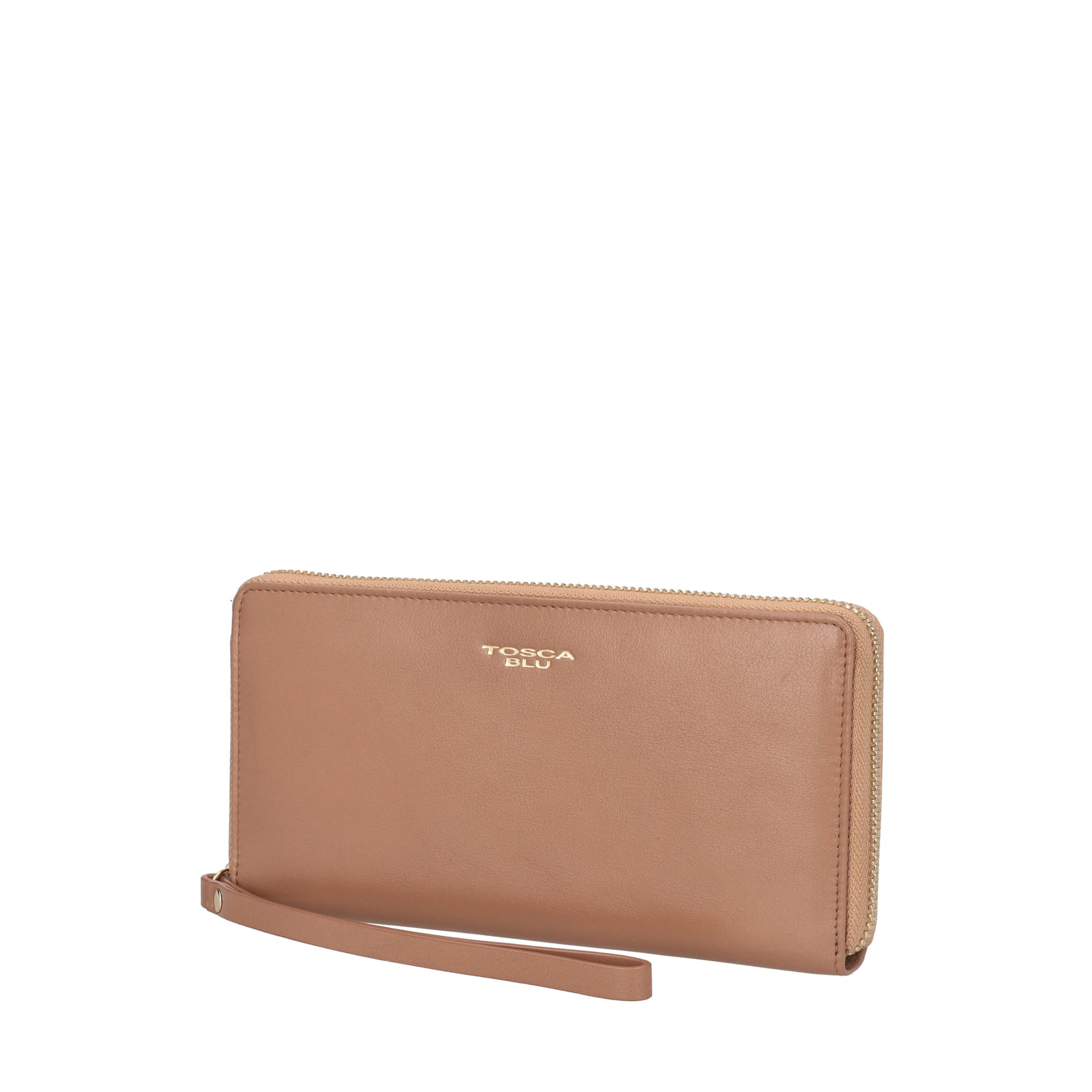 Zip around Daily Wallets biscuit color wallet