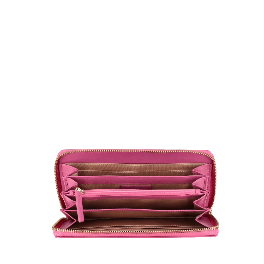 Portafoglio zip around Daily Wallets colore fucsia