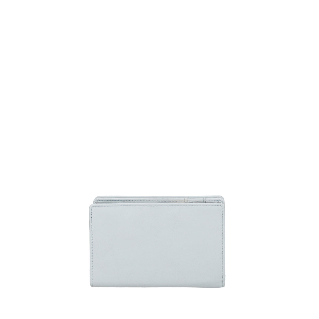 Portafoglio medio Daily Wallets in pelle colore azzurro