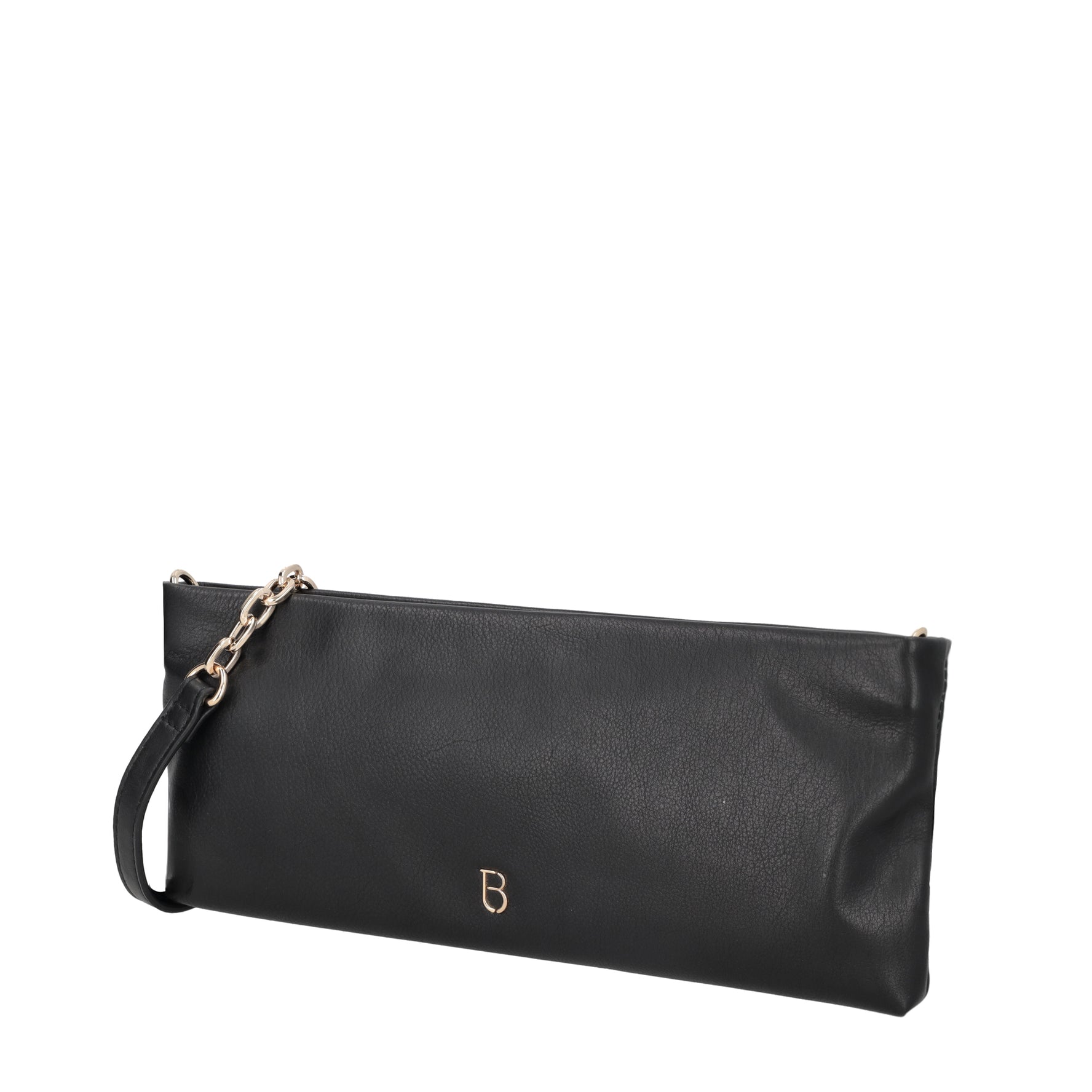Evelyn shoulder bag in black leather