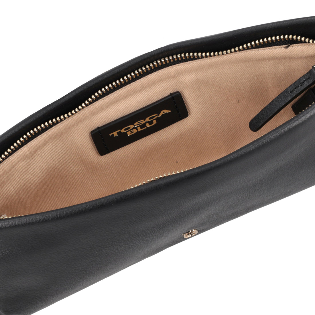 Evelyn shoulder bag in black leather