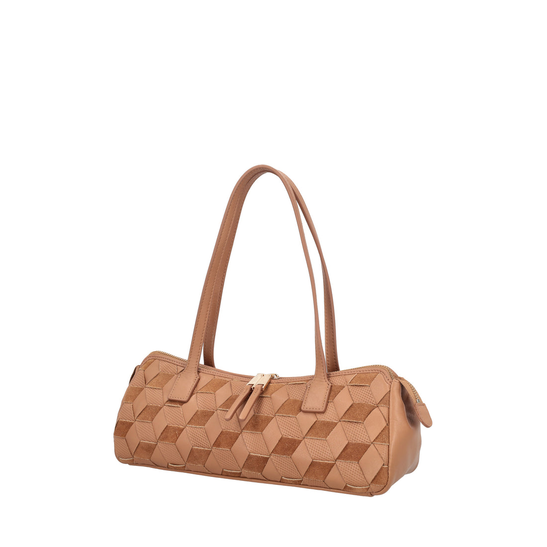 Borsa in suede Susan colore biscotto