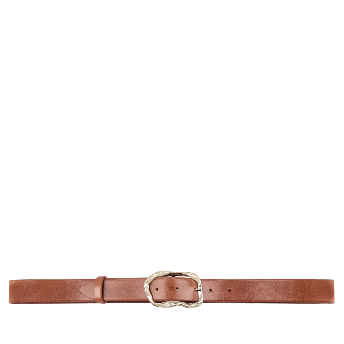Tan leather belt