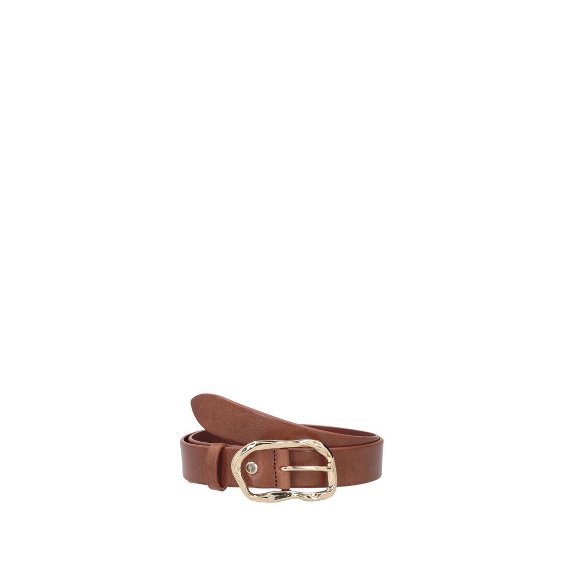 Tan leather belt
