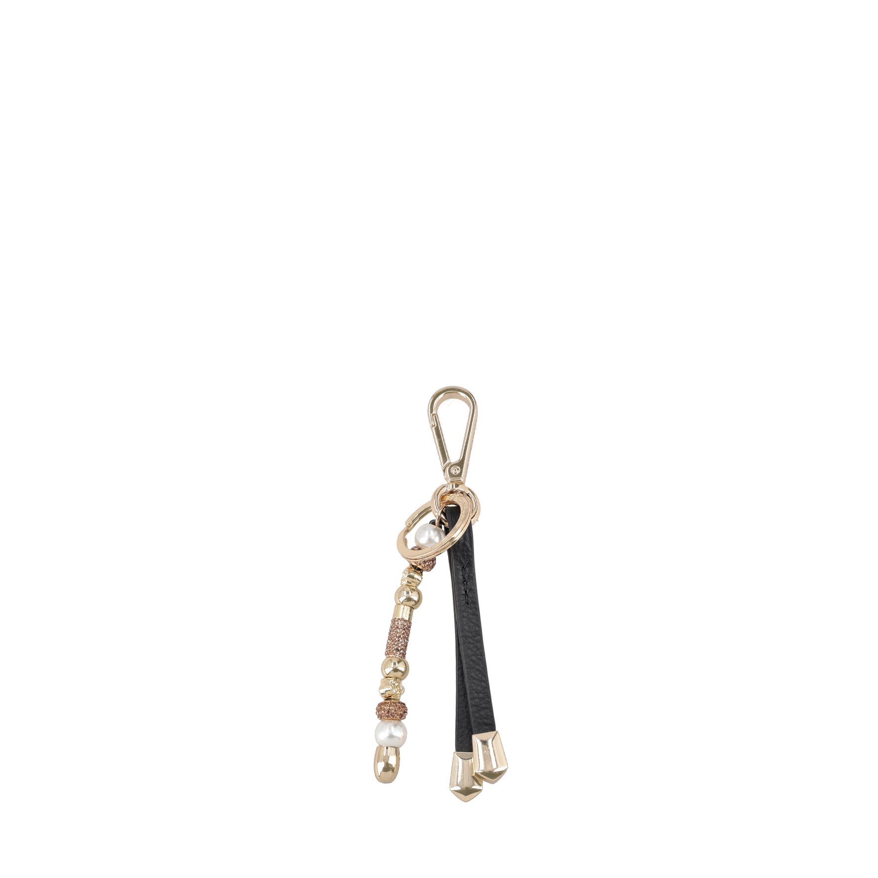 Morgana keyring with charms black color