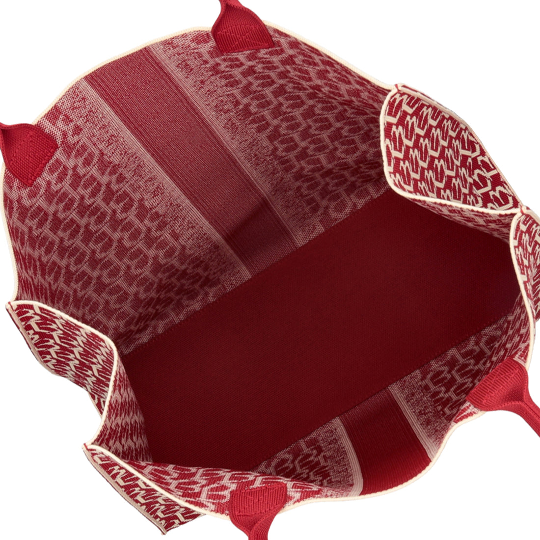 Shopping grande logata Saint Tropez colore rosso
