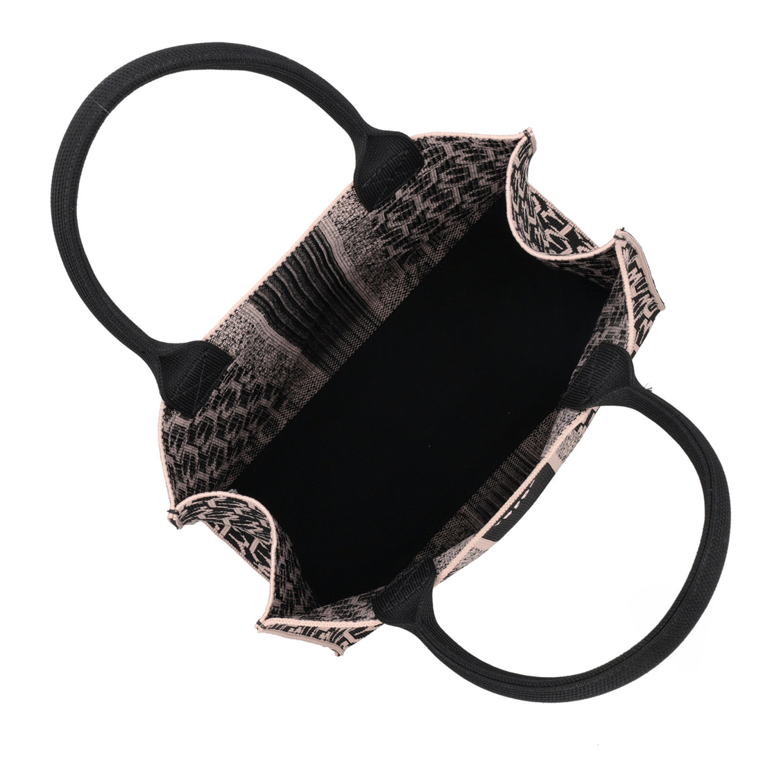 Shopping media logata Saint Tropez colore nero