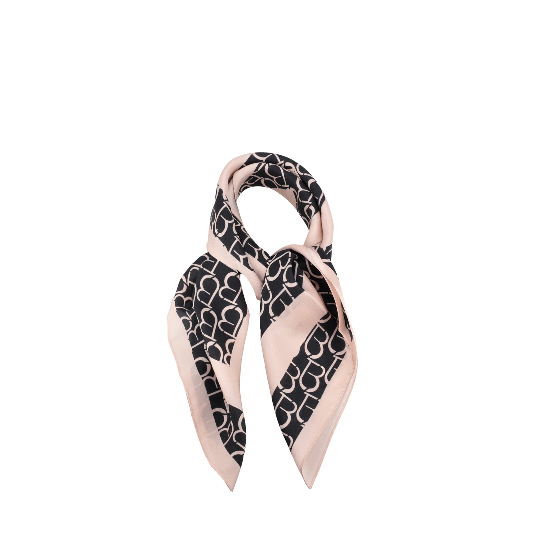 Foulard in seta Saint Tropez colore nero