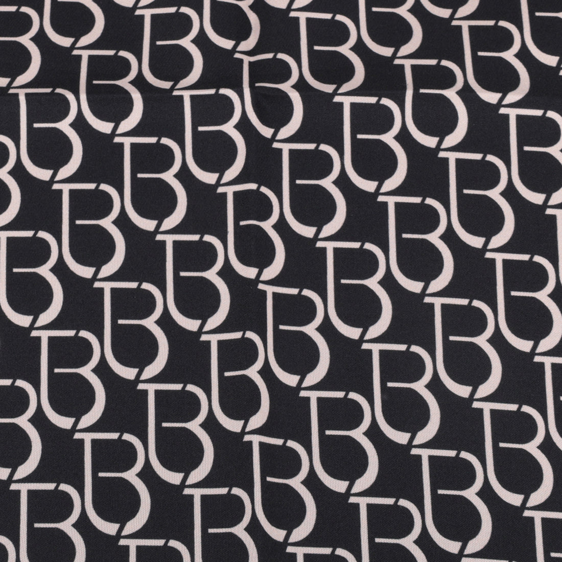 Foulard in seta Saint Tropez colore nero