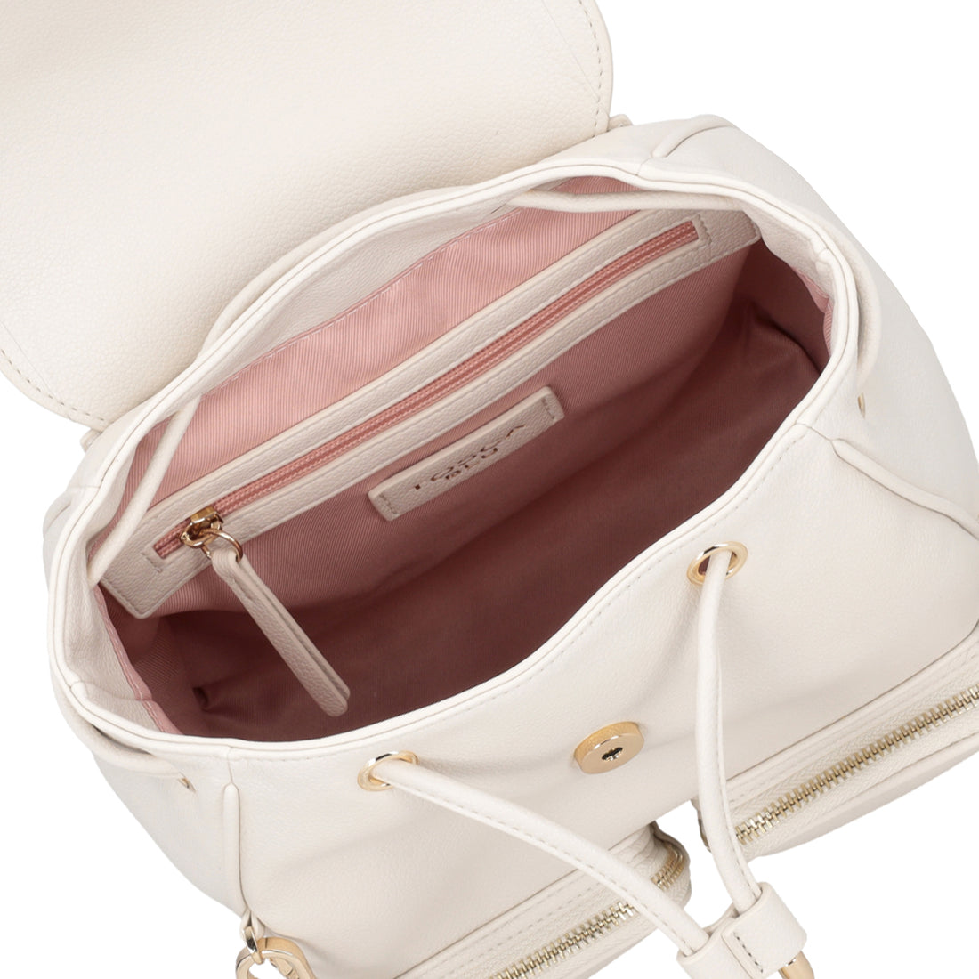 Zaino Tokyo con tasche esterne colore avorio