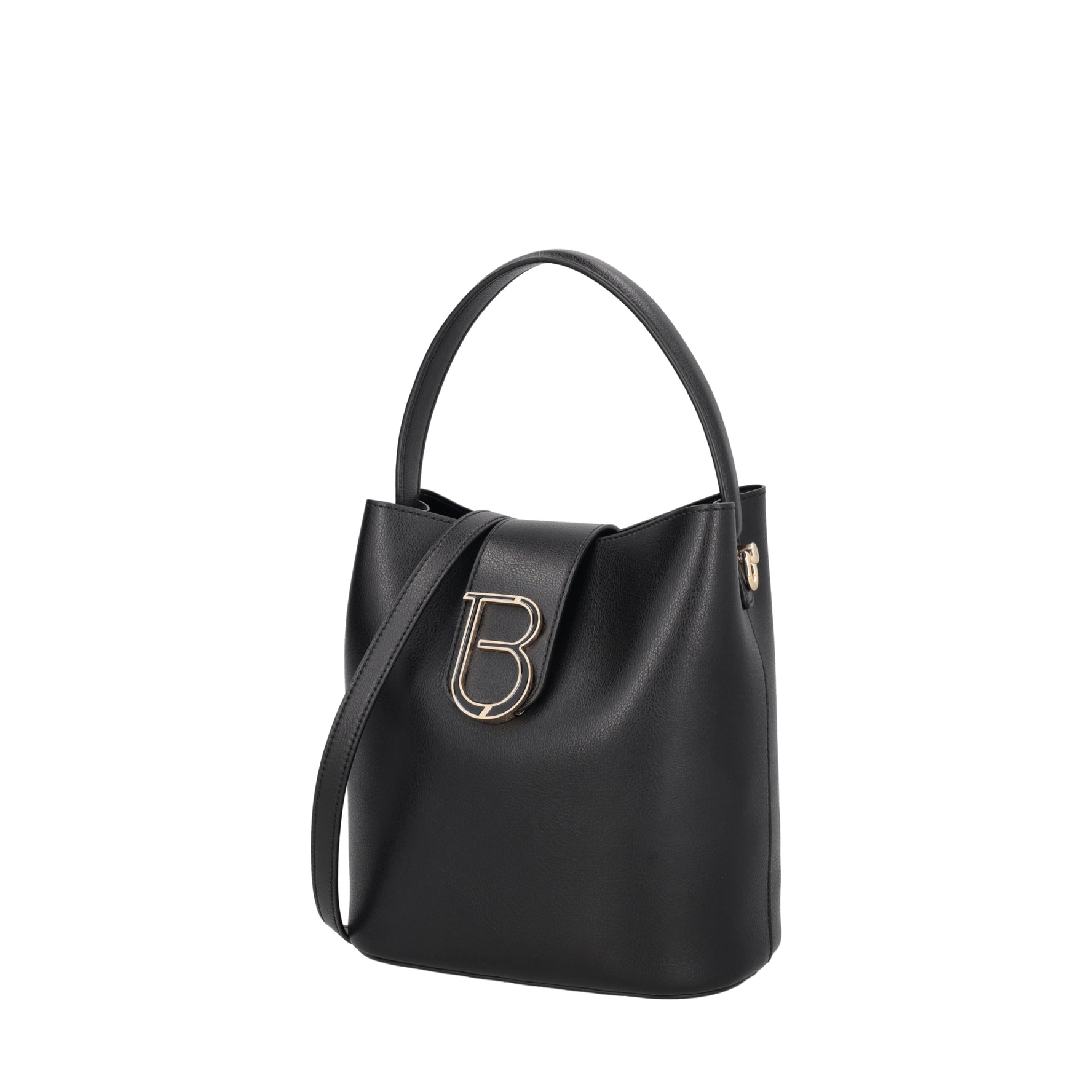 Taormina bucket bag black color