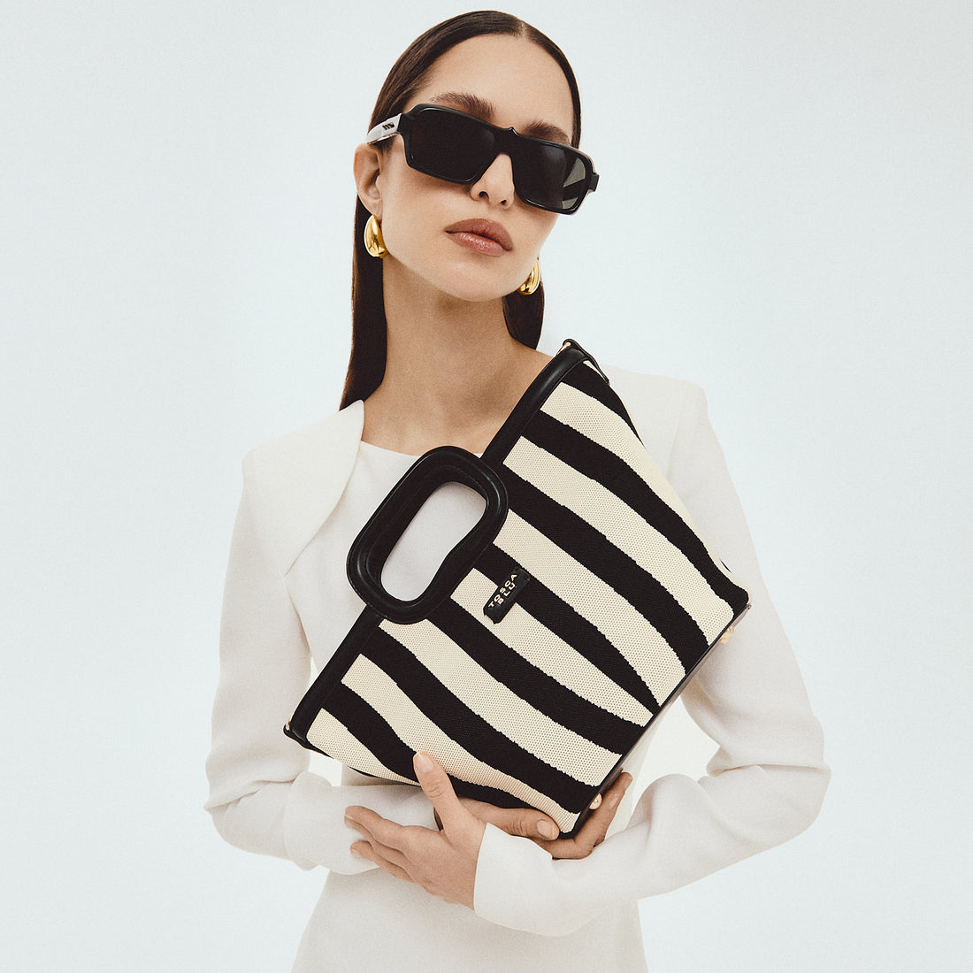 Borsa a mano Pantelleria colore nero