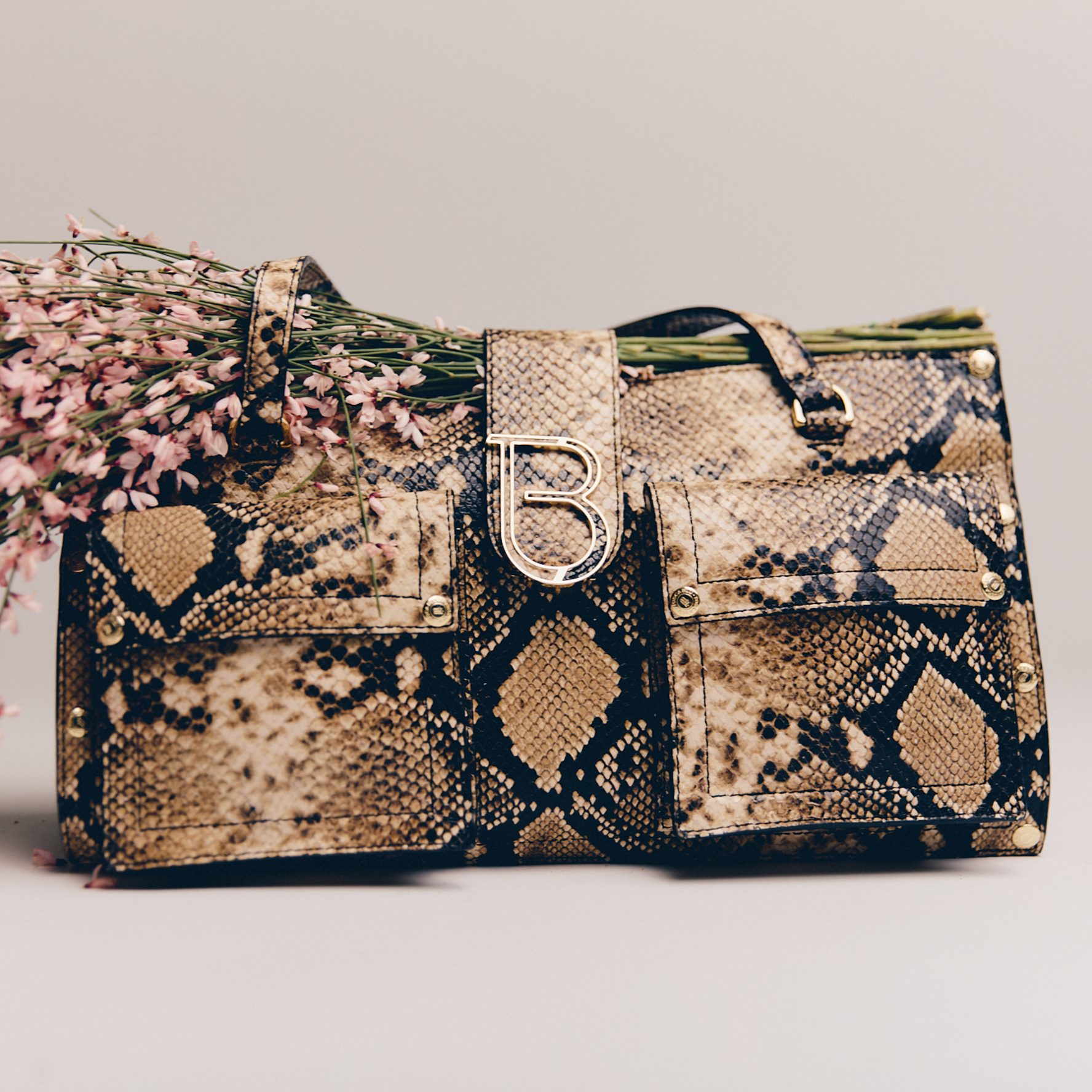 Elodie Bag From Women to Women Special Edition in pelle stampa pitone